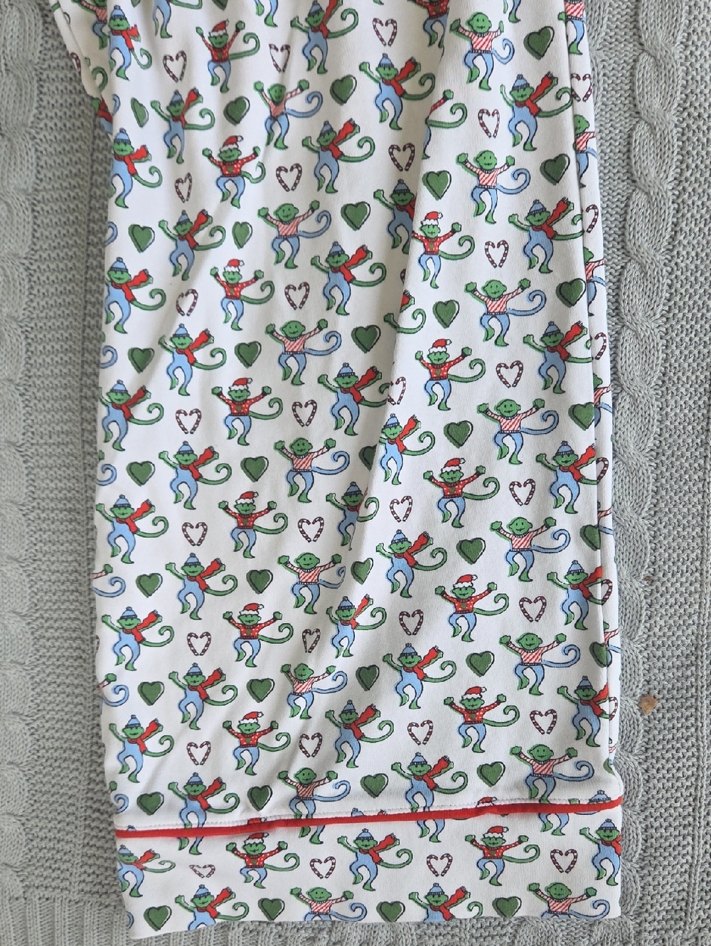 Roller Rabbit Merry Monkey Women's Pajamas Large Limited Edition 100% Cotton - Picture 11 of 11